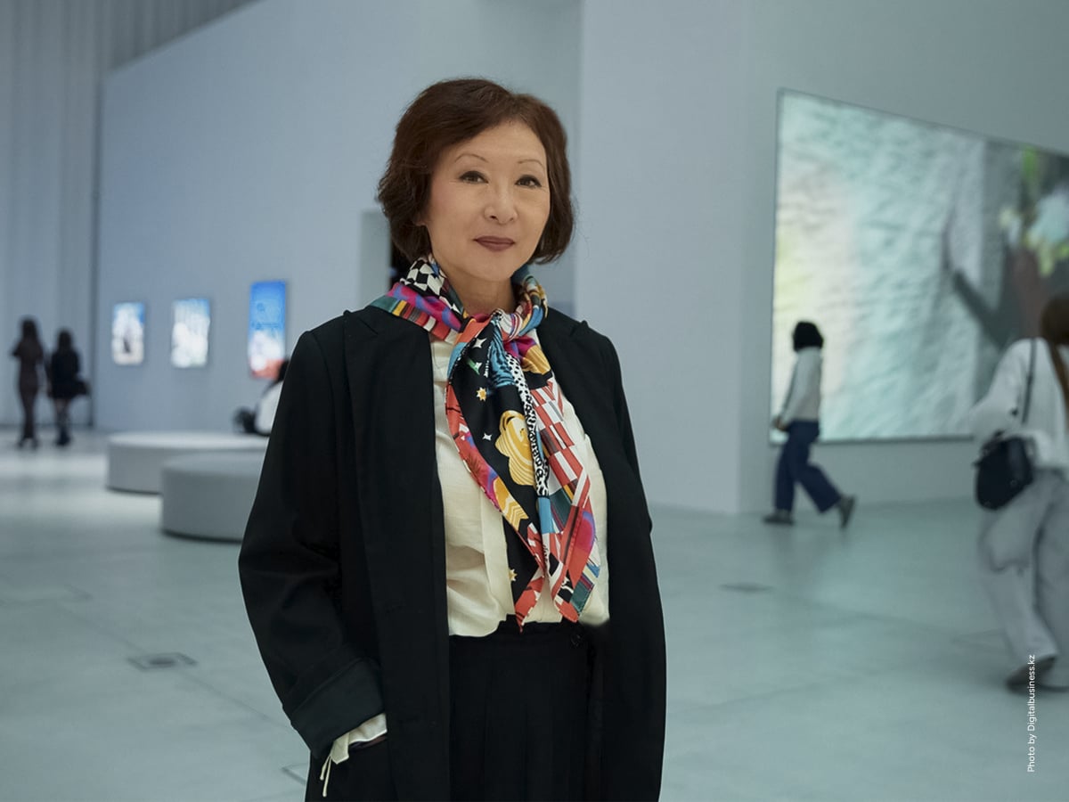 Photo of Almagul Menlibayeva, courtesy of Digital Business Kazakhstan
