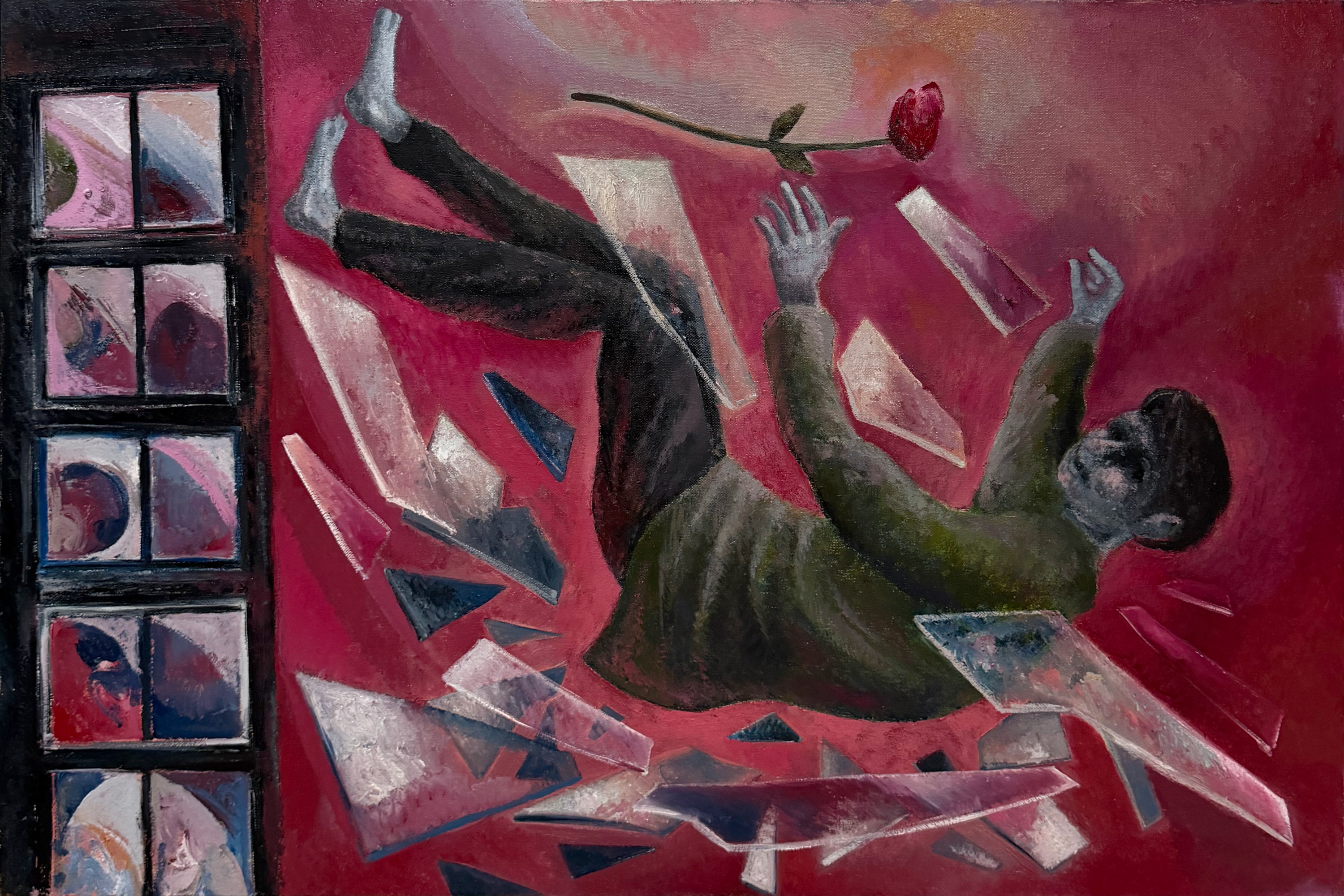 The window was no help