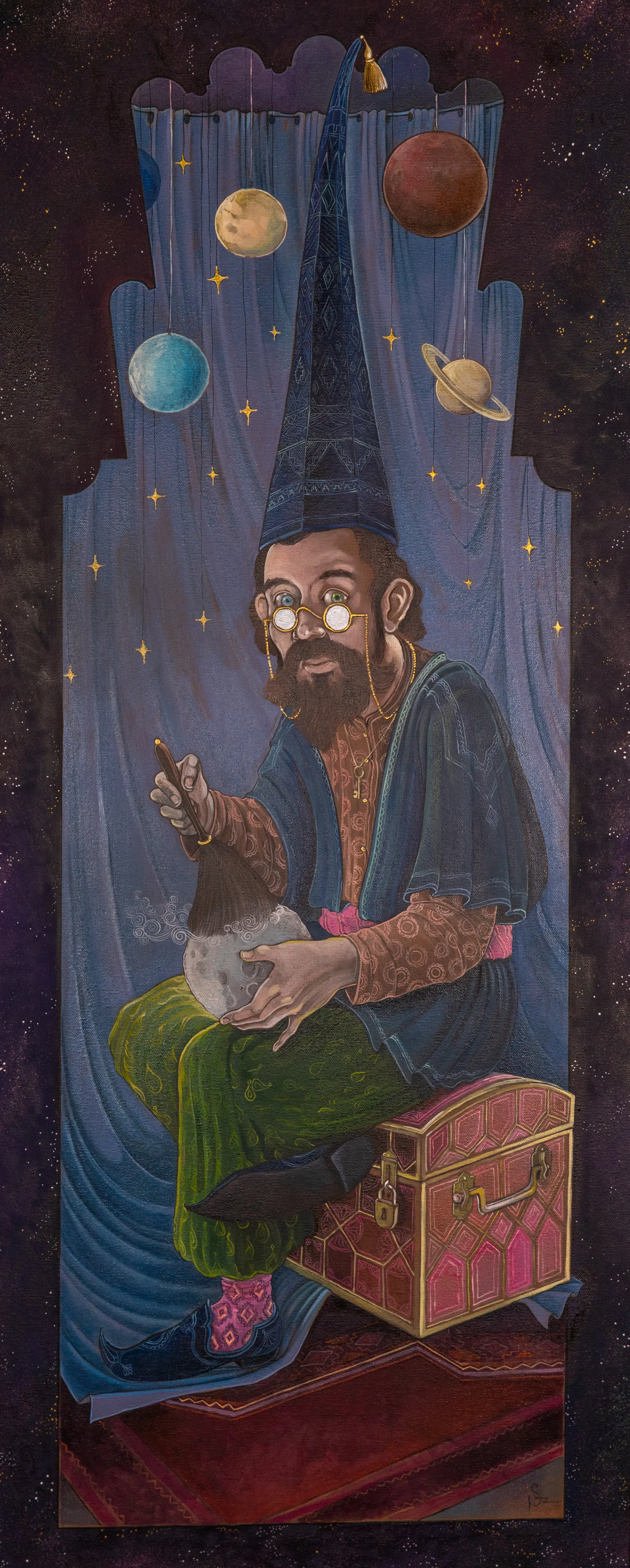 Dust of centuries painting
